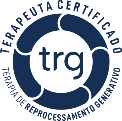 Selo de terapeuta certificado em TRG, Terapia de Reprocessamento Generativo